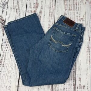 VTG Lucky Brand Mens 31x32 Blue Denim 181 Jean Relaxed Straight Leg